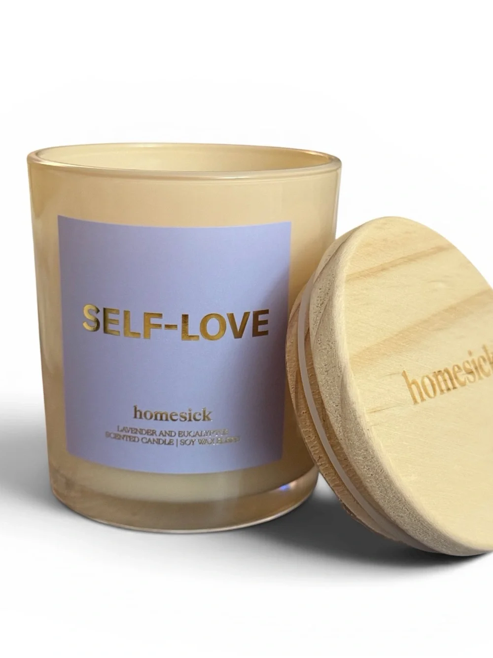 Homesick Scented Candles For Home in Self-Love 7.5 oz Natural Soy Wax Blend